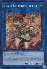 Aussa the Earth Charmer, Immovable (Secret Rare)
