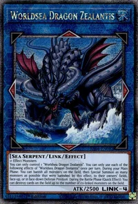 Worldsea Dragon Zealantis (Quarter Century Secret Rare)