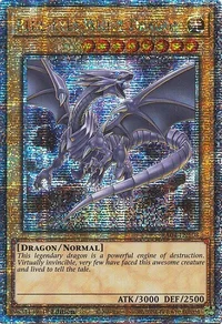 Dragon Blanc aux Yeux Bleus