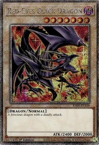 Dragon Noir aux Yeux Rouges