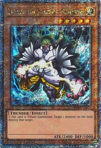 Zaborg the Thunder Monarch (Quarter Century Secret Rare)