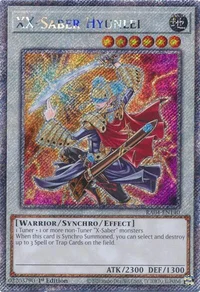 XX-Saber Hyunlei (Platinum Secret Rare)