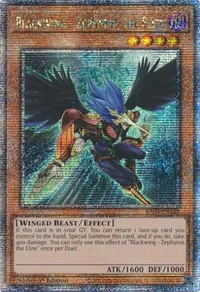 Blackwing - Zephyros the Elite (Quarter Century Secret Rare)