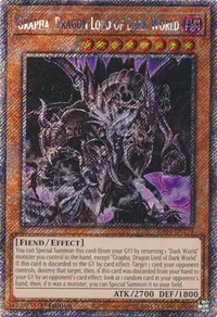 Grapha, Dragon Lord of Dark World (Platinum Secret Rare)