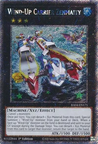 Wind-Up Carrier Zenmaity (Platinum Secret Rare)