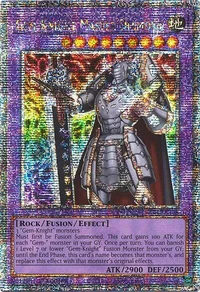 Gem-Knight Master Diamond (Quarter Century Secret Rare)