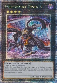 Evilswarm Ophion (Quarter Century Secret Rare)