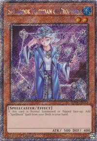 Spellbook Magician of Prophecy (Platinum Secret Rare)