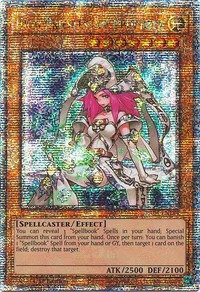 High Priestess of Prophecy (Quarter Century Secret Rare)