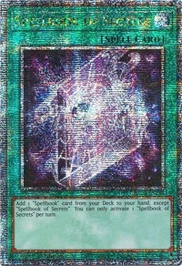 Spellbook of Secrets (Quarter Century Secret Rare)