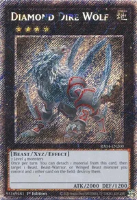 Diamond Dire Wolf (Platinum Secret Rare)