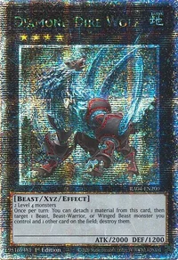 Diamond Dire Wolf (Quarter Century Secret Rare)