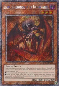 Scarm, Malebranche of the Burning Abyss (Platinum Secret Rare)