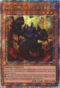 Cir, Malebranche of the Burning Abyss (Quarter Century Secret Rare)