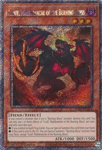 Graff, Malebranche of the Burning Abyss (Platinum Secret Rare)