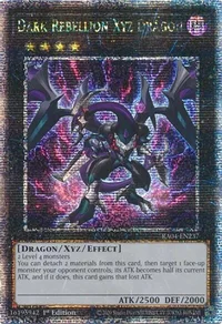 Dark Rebellion Xyz Dragon (Quarter Century Secret Rare)