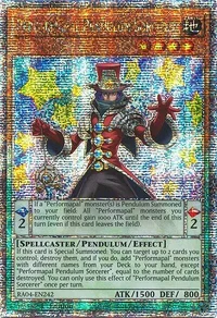 Performapal Pendulum Sorcerer (Quarter Century Secret Rare)