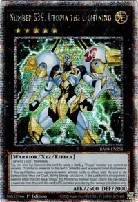 Number S39: Utopia the Lightning (Quarter Century Secret Rare)