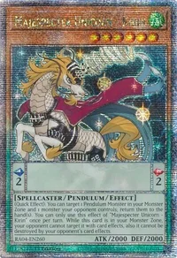 Majespecter Unicorn - Kirin (Quarter Century Secret Rare)