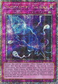 Phantom Knights' Fog Blade (Quarter Century Secret Rare)
