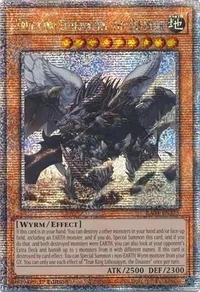 True King Lithosagym, the Disaster (Quarter Century Secret Rare)