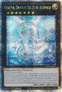 Chasma, Dragon Ruler of Auroras (Quarter Century Secret Rare)