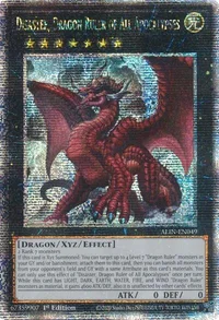 Disaster, Dragon Ruler of All Apocalypses (Quarter Century Secret Rare)