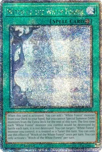 Witch of the White Forest (Quarter Century Secret Rare)