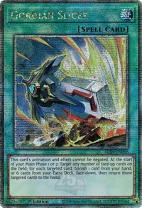 Gordian Slicer (Quarter Century Secret Rare)