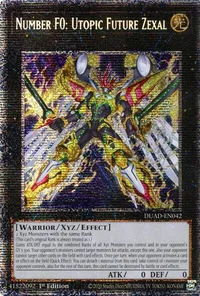 Number F0: Utopic Future Zexal (Starlight Rare)