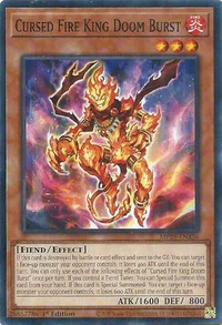 Cursed Fire King Doom Burst