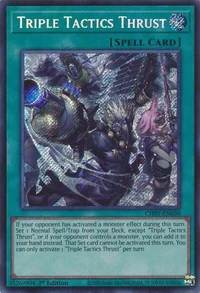 Triple Tactics Thrust (Secret Rare)