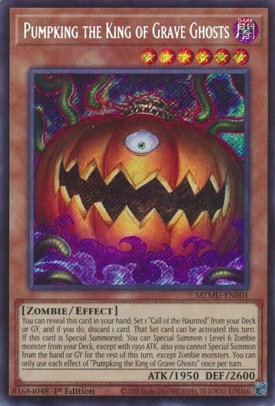 Pumpking the King of Grave Ghosts