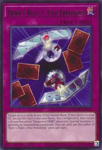 Hero's Rule 1: Five Freedoms