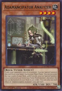 Adamancipator Analyzer