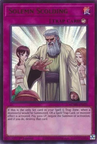 Solemn Scolding