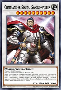 Commander Souza, Swordmaster (Secret Rare)