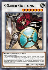 X-Saber Gottoms (Secret Rare)