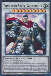Commander Souza, Swordmaster