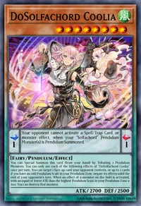 DoSolfachord Coolia (Platinum Secret Rare)