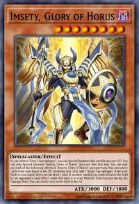 Imsety, Glory of Horus (Secret Rare)