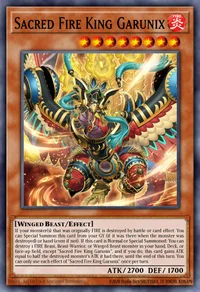 Sacred Fire King Garunix (Ultimate Rare)