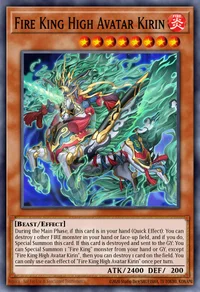Fire King High Avatar Kirin (Secret Rare)