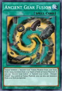 Ancient Gear Fusion (Platinum Secret Rare)