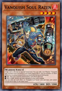 Vanquish Soul Razen (Platinum Secret Rare)