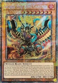 Sacred Fire King Garunix (Starlight Rare)