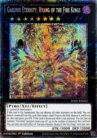 Garunix Eternity, Hyang of the Fire Kings (Starlight Rare)