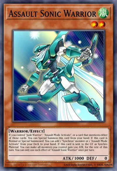 Assault Sonic Warrior