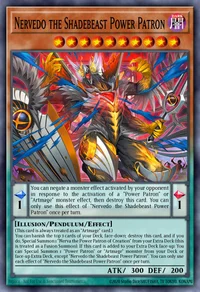 Nervedo the Shadebeast Power Patron (Starlight Rare)
