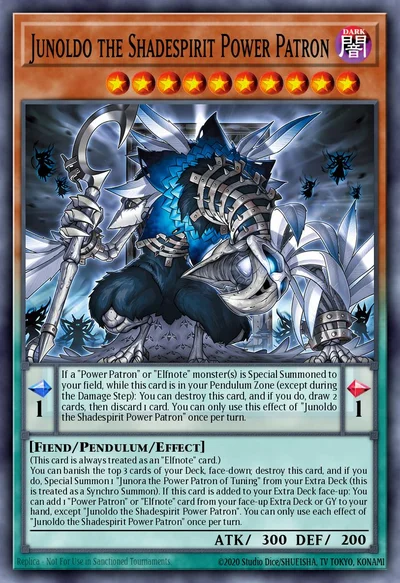 Junoldo the Shadespirit Power Patron (Starlight Rare)